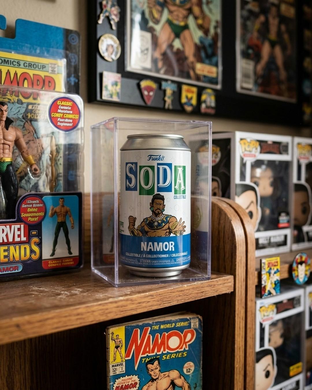 Funko Soda: Black Panter - Namor W/Ch(M) Funko Soda: Black Panter - Namor W/Ch(M)